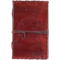 Celtic Embossed Leather Notebook Large
