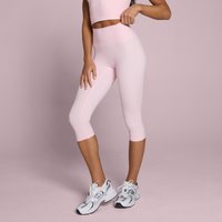 Damskie Legginsy MP Tempo Capri - Różowy Blask - M