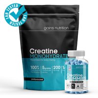 Creatine Duo Bundle - 1kg Pouch + Gummies