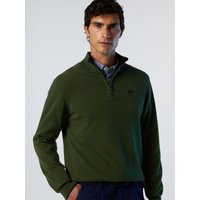 North Sails - Maglione in misto cashmere con mezza zipNorth SailsIvy greenXXL