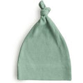Mushie Ribbed Beanie - Roman Green Uit Biokatoen