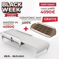 Aktion: Ceragem Master V4 Massageliege Grau