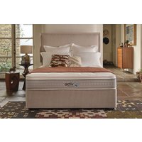 Sleepeezee ActivFlex Response 1600 Memory Mattress + Premium Divan Bed, Silver, 2 Drawer, Double