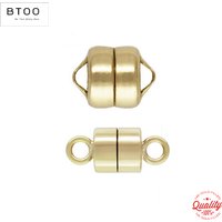 14K Gold Filled 4.5MM/5.5MM Magnetic Clasps Gold Jewelry Accessories Clasps for Necklace Making Handmade Jewelry Findings