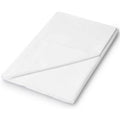 Helena Springfield Plain Dye, 50/50 Percale, Single Flat Sheet, White