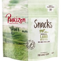 Purizon Snack per gatti Agnello con Pesce - senza cereali - Set %: 3 x 40 g