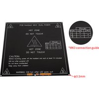 12V MK3 Hotbed Standard Aluminum Heatbed Hot Plate