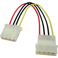 0.18m Molex Power Extension Cable