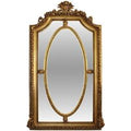 Casa Padrino Spiegel Gold 115 x H. 215 cm - Barock Wohnzimmerspiegel