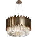 Antique Gold Finish Chandelier