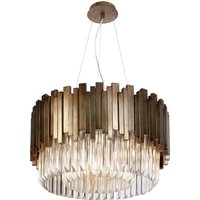Antique Gold Finish Chandelier