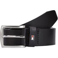 Tommy Hilfiger Leather Belt Denton 3.5 - Black - 85