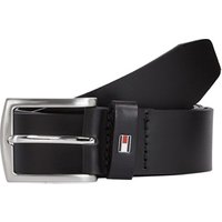 Tommy Hilfiger Leather Belt Denton 3.5 - Black - 85