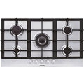 Glem Gas GT955HIX piano cottura Acciaio inossidabile Da incasso 90 cm 5 Fornello(i)