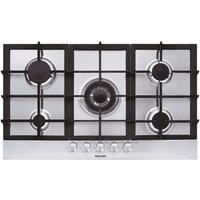 Glem Gas GT955HIX piano cottura Acciaio inossidabile Da incasso 90 cm 5 Fornello(i)