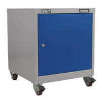 Sealey Industrial Mobile Industrial Cabinet 1 Shelf Locker