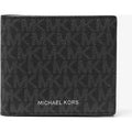 MK Portefeuille compact Hudson à logo Signature - Noir - Michael Kors