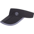 Reflective Breathable Graphite Running Visor