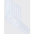 Pack De 5 Pares De Calcetines Lisos, Blanco