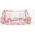 Lila's Clear Wide Strap Crossbody Bag