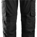 Snickers Service Trousers+ Knee Pockets - Black/Black - 108