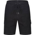 Bloemdaal Washed Cotton Utility Pocket Sweat Shorts - Charcoal