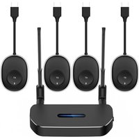 50M Wireless Transmission Video Transmitter Receiver VGA HDMI Extender Screen Share Switch Phone Laptop PC To TV Monitor 8 To 1