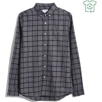 Farah Fraser Check Shirt - Charcoal - XL