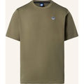 North Sails - T-shirt con patch logataNorth SailsDeep greenM