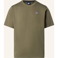 North Sails - T-shirt con patch logataNorth SailsDeep greenM
