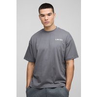 Oversize T-Shirt mit Limited-Print