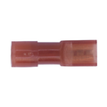 Sealey Fully Insulated Terminal 2.8mm Female Red Pack of 100