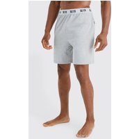 Pantalón Corto Man Para Estar En Casa, Gris