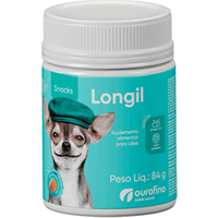 Suplemento Alimentar Cães Idosos Longil Snacks Ourofino - 30 tabletes