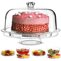 Multifunctional 5 in 1 Cake Stand and Dome (Case of 6)