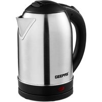 1.8L Cordless Stainless Steel Electric Kettle, 1800W Fast Boil