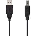 Nedis USB 2.0 kaapeli A (uros) B (uros) - 0,5 metriä
