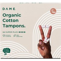 Organic Tampons Value Pack (64) | Absorbency: Super Plus (56)