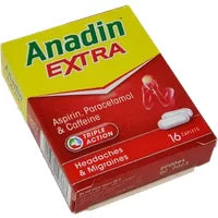 Anadin Extra Caplets - 16 Caplets