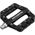 ROCKBROS Fahrradpedale 9/16 Zoll MTB Pedale mit 3 Bearing aus Nylon - Schwarz