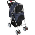 Sporty Pet Stroller - blu scuro / grigio chiaro