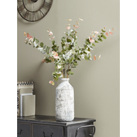 Three Faux Rounded Eucalyptus Sprays