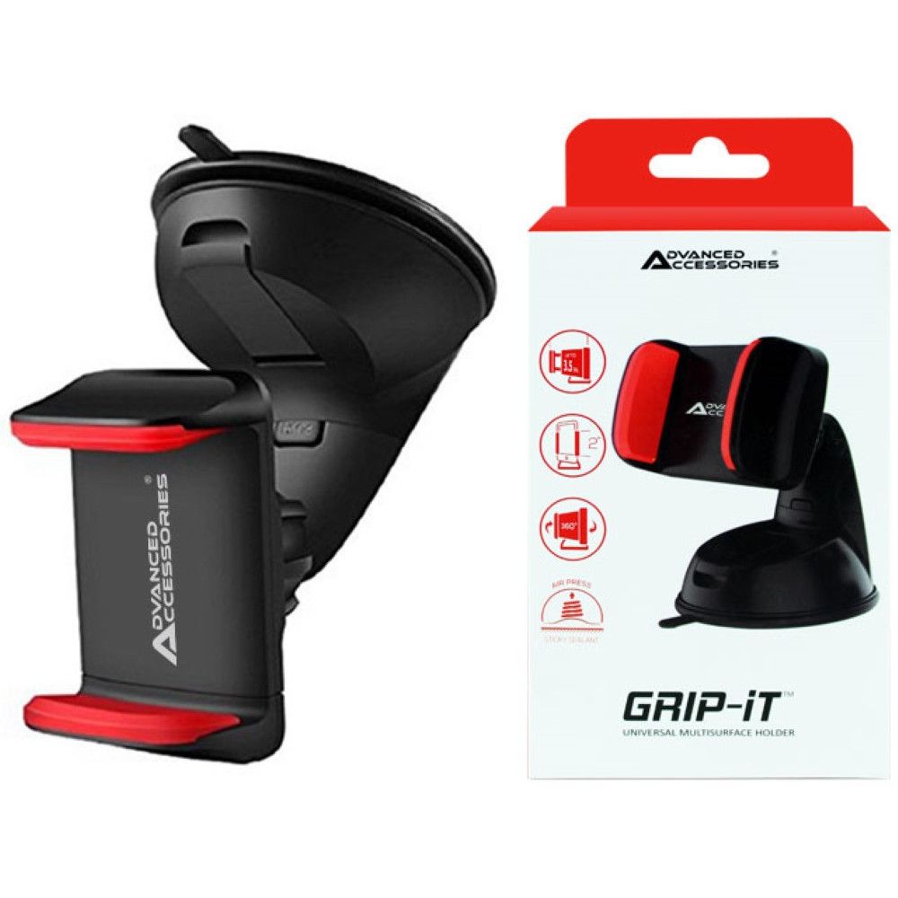 AA GRIP-iT Universal Car Phone Holder - Dashboard/Windshield Mount