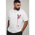 Plus Oversized It Printed License T-Shirt, Blanco