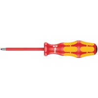 Wera Kraftform 165I VDE Insulated Pozi Screwdriver PZ1 80mm
