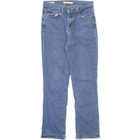 LEVI'S Womens Jeans Blue Regular Straight W26 L26