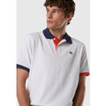 North Sails - Polo con dettagli a contrastoNorth SailsWhite4XL