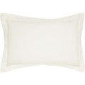 Helena Springfield Plain Dye, 50/50 Percale, Oxford Pillowcase, Ivory