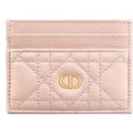 Dior Caro Freesia Card Holder