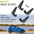 4 pz Universale Paraspruzzi Paraspruzzi Paraspruzzi Parafanghi PerDacia Dokker Duster Lodgy Logan MCV Sandero Stepway Nova Solenza